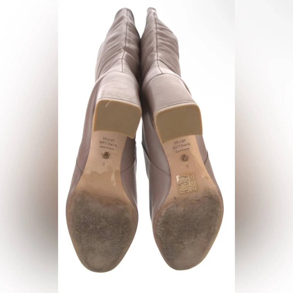 Stuart Weitzman Brown Over the Knee Boots 9 - Picture 4 of 4